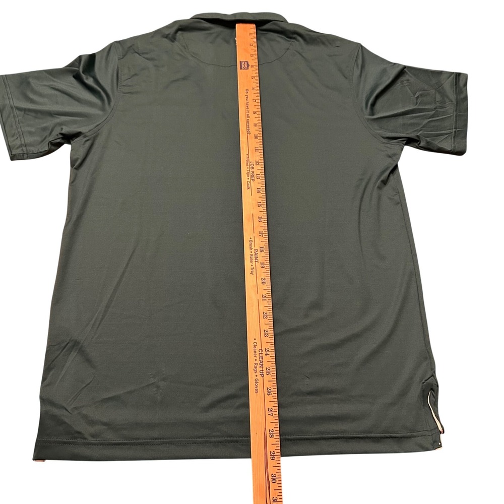 NEW Johnnie-O Golf Polo Shirt TN Football Logo Moisture Wicking Green M - Picture 3 of 7